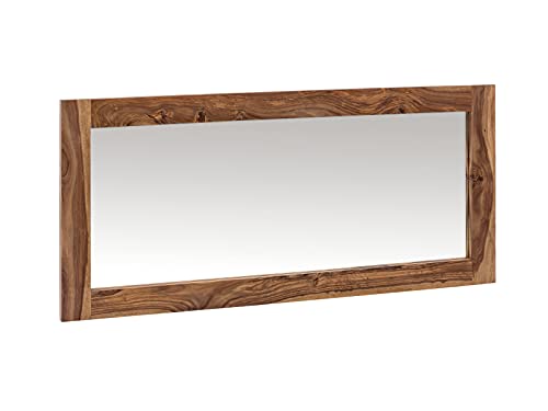 Woodkings® Spiegel Lagos 130x60 cm Echtholz Rahmen Palisander Badspiegel Wandspiegel Badmöbel Badezimmermöbel Massivholz von Woodkings