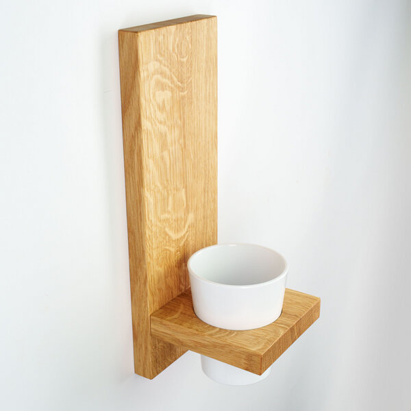 Woodkopf Toilettenbürstenhalter LARA aus Holz von Woodkopf