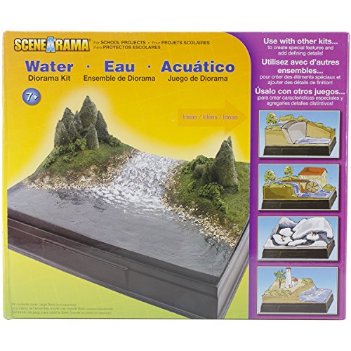 Woodland Scenics SP4113 Lernbausatz Wasserlauf Wassergestaltung Diorama Modelleisenbahn Kit Water Multicolor Layout Spur Z N TT H0 von Woodland Scenics