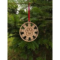 Hund Weihnachten Ornament-Pet Ornament-Custom Pet First Weihnachtsschmuck-Holz Ornament-In Liebevoller Erinnerung Hund Weihnachten Ornament-Pet Ornament-Custom Pet First Weihnachtsschmuck-Holz Ornament-In Liebevoller Erinnerung von WoodlandCraftsLT