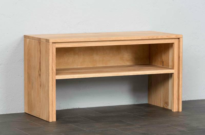 Garderobenbank Basel - Wildeiche Massivholz geölt Garderobenbank Basel - Wildeiche Massivholz geölt von Woodline