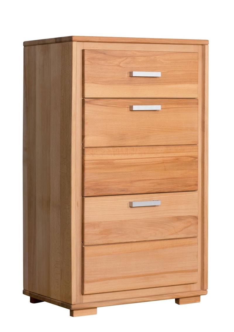 Schuhschrank Schuhkipper Genf 61 cm Kernbuche massiv geölt von Woodline