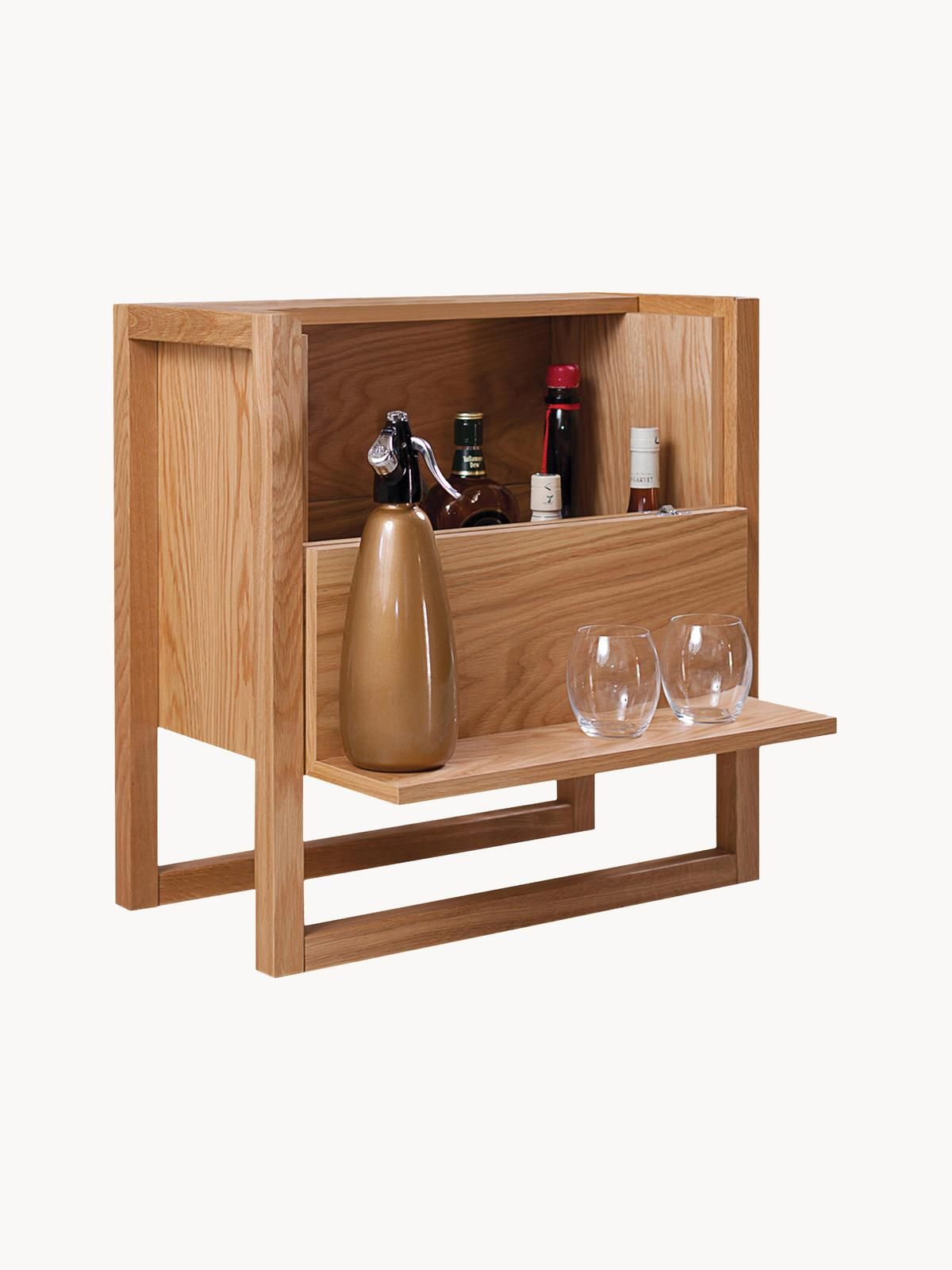 Mini-Bar NewEst aus Eichenholz von Woodman