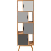 Woodman Bücherregal "Avon", Höhe 191 cm, Holzfurnier aus Eiche, schlichtes skandinavisches Design von Woodman