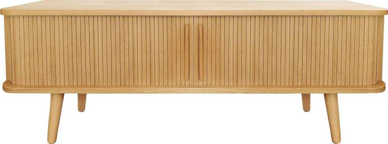 Woodman TV-Board Rove, besonderes Design, Breite 138 cm, mit Eichenholzfurnier von Woodman