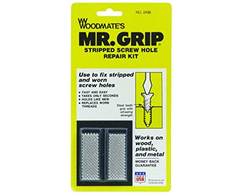Woodmate 2498 Mr. Grip Schraubenloch-Reparaturset, Stahl, 1 Stück Woodmate 2498 Mr. Grip Schraubenloch-Reparaturset, Stahl, 1 Stück von Woodmate