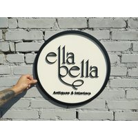 Personalisiertes Holzschild - 3D Schild Für Das Büro Geschäft Personalisiertes Holzschild - 3D Schild Für Das Büro Geschäft von Woodpekers