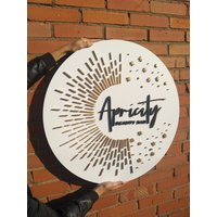 3D Schild - Geschäft Ladenschild Büroschild Personalisiertes Militär Geschenk von Woodpekers