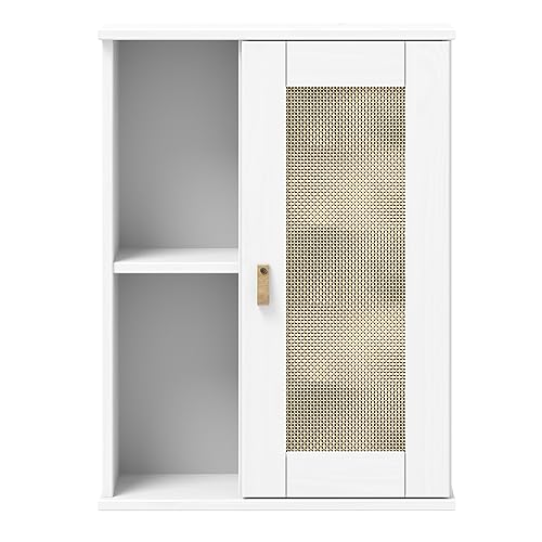 Woodroom Valencia - Hängeschrank Kiefer massiv lackiert 52x70x21 cm Schrank Badezimmerschrank weiß Woodroom Valencia - Hängeschrank Kiefer massiv lackiert 52x70x21 cm Schrank Badezimmerschrank weiß von Woodroom