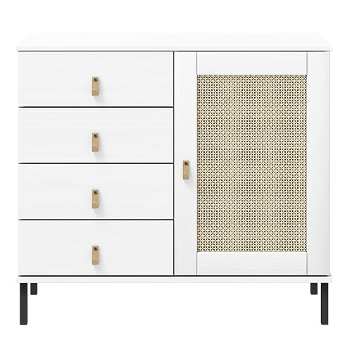 Woodroom Valenica - Sideboard Kiefer massiv lackiert 90x80x40 cm Kommode Schrank weiß Woodroom Valenica - Sideboard Kiefer massiv lackiert 90x80x40 cm Kommode Schrank weiß von Woodroom