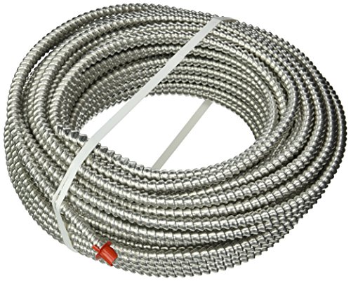 Southwire 68579223 14/2 type50-feet 14-gauge 100-feet 2 Leiter MC massivem Metall Clad Kabel mit Aluminium Armor und Grün Isolierter Boden Draht von Woods
