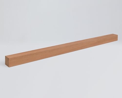 Holzleiste - Mahagoni gehobelt - 20/20/350-1000 mm (20 x 20 x 550mm) von Woodsellers