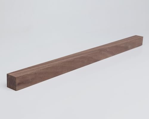 Holzleiste - Nussbaum gehobelt - 20 x 20 x 350-1000mm (20 x 20 x 1000mm) von Woodsellers