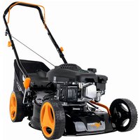 WOODSTAR Benzin-Rasenmäher »TT132-42«, 2,4 kW, Schnittbreite: 42 cm, mit Fangkorb - schwarz von Woodstar