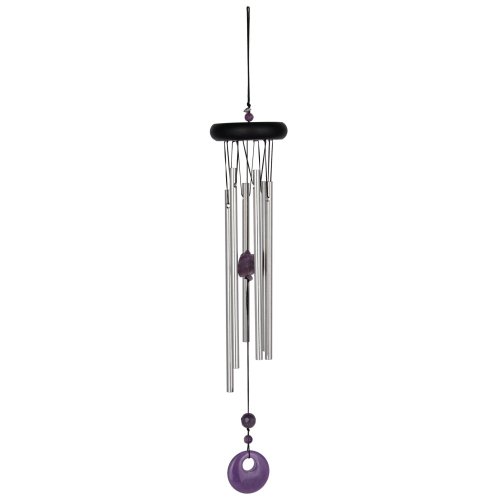 Woodstock Windspiel Chakra Chime, Silber, 46,9 cm von Woodstock Chimes