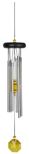 Woodstock Windspiel Chakra Chime, Silber, 46,9 cm von Woodstock Chimes