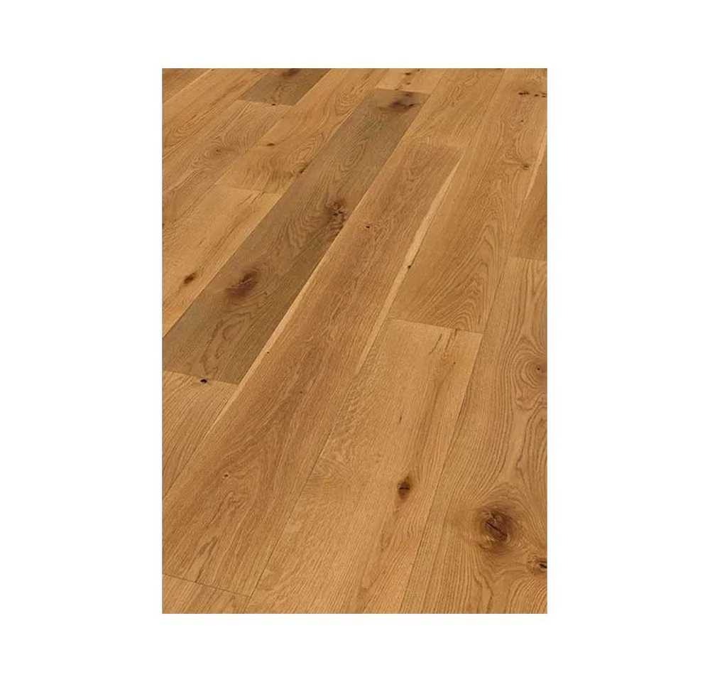 Woodstore24 Parkett Parkett Eiche Landhausdiele, gebürstet, 2 x natur geölt, endbehandelt, 15 x 260 x 2200 mm, 4 mm Nutzschicht, 2,86 m² pro Paket Woodstore24 Parkett Parkett Eiche Landhausdiele, gebürstet, 2 x natur geölt, endbehandelt, 15 x 260 x 2200 mm, 4 mm Nutzschicht, 2,86 m² pro Paket von Woodstore24