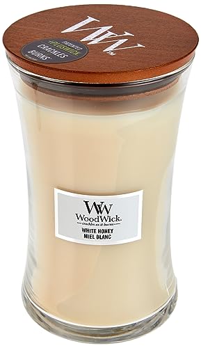 Woodwick Candle, Beige, Large von WoodWick