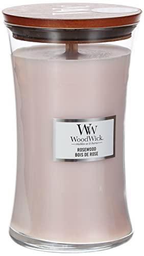 Woodwick Candle, Light Pink, Large von WoodWick
