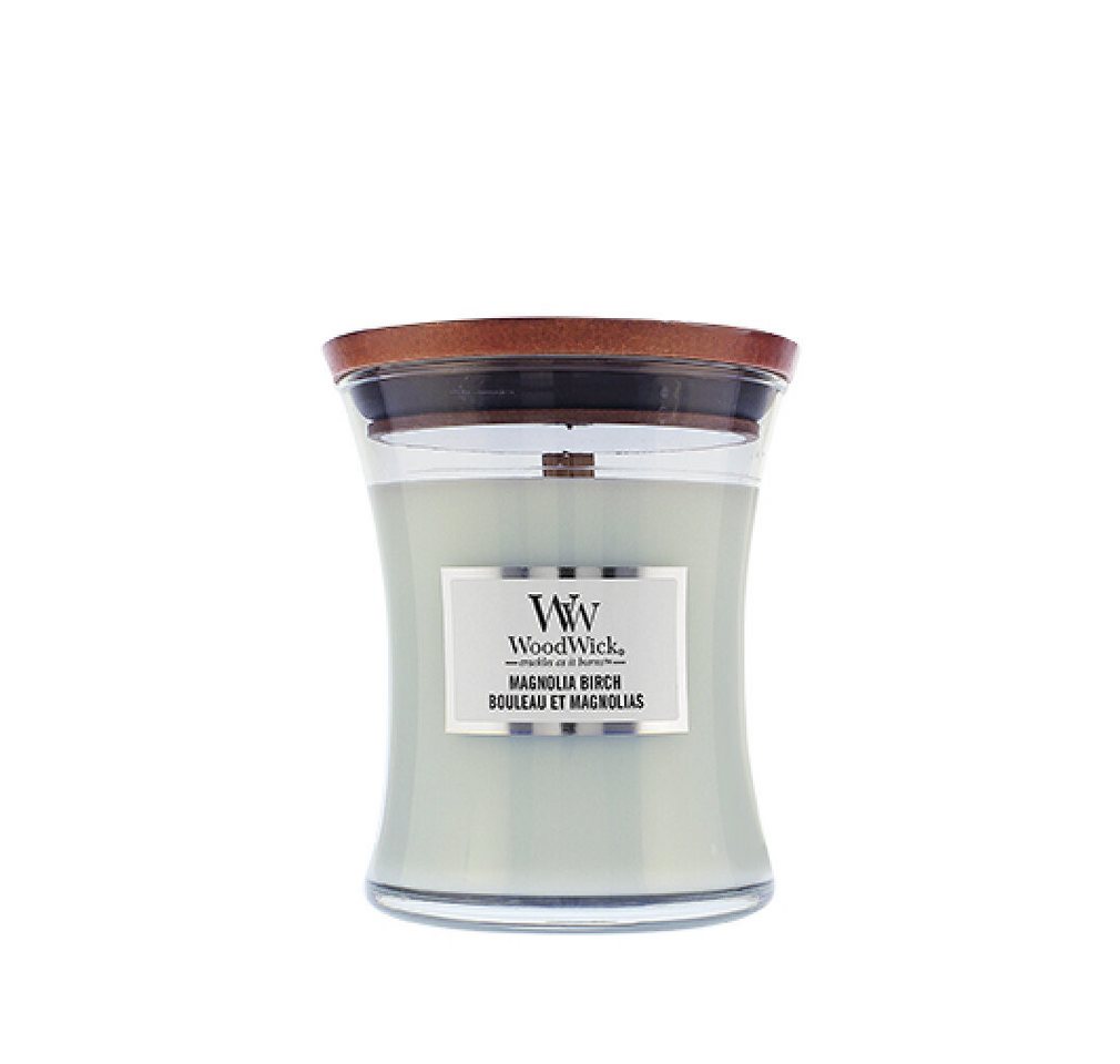 Woodwick Duftkerze Glas Medium/Magnolie Birke von Woodwick