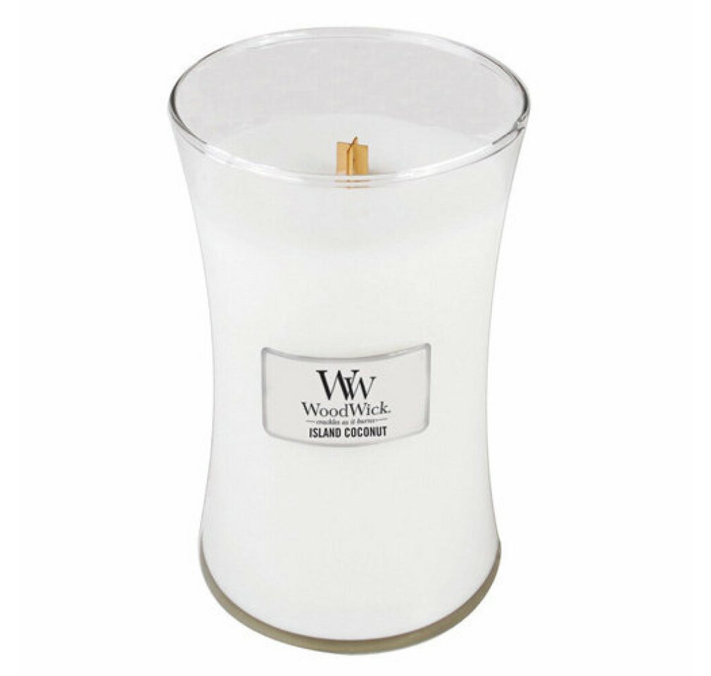 Woodwick Duftkerze Insel Kokosnuss duftende Kerze 609g Unisex Woodwick Duftkerze Insel Kokosnuss duftende Kerze 609g Unisex von Woodwick