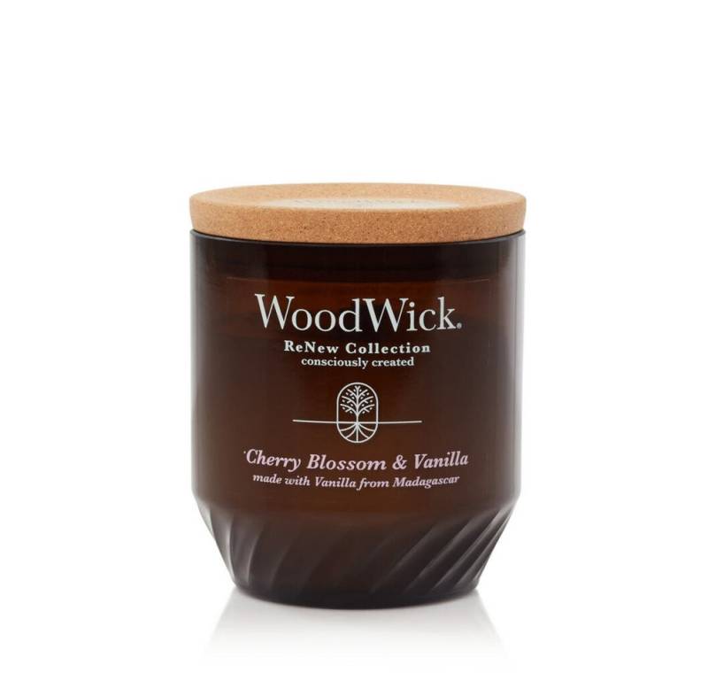 Woodwick Duftkerze ReNew Kirschblüte & Vanille groß 368 g Woodwick Duftkerze ReNew Kirschblüte & Vanille groß 368 g von Woodwick