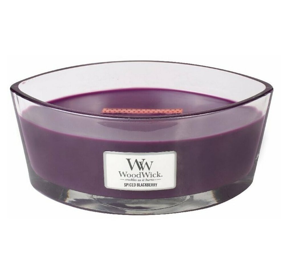 Woodwick Duftkerze Spiced Blackberry Candle von Woodwick