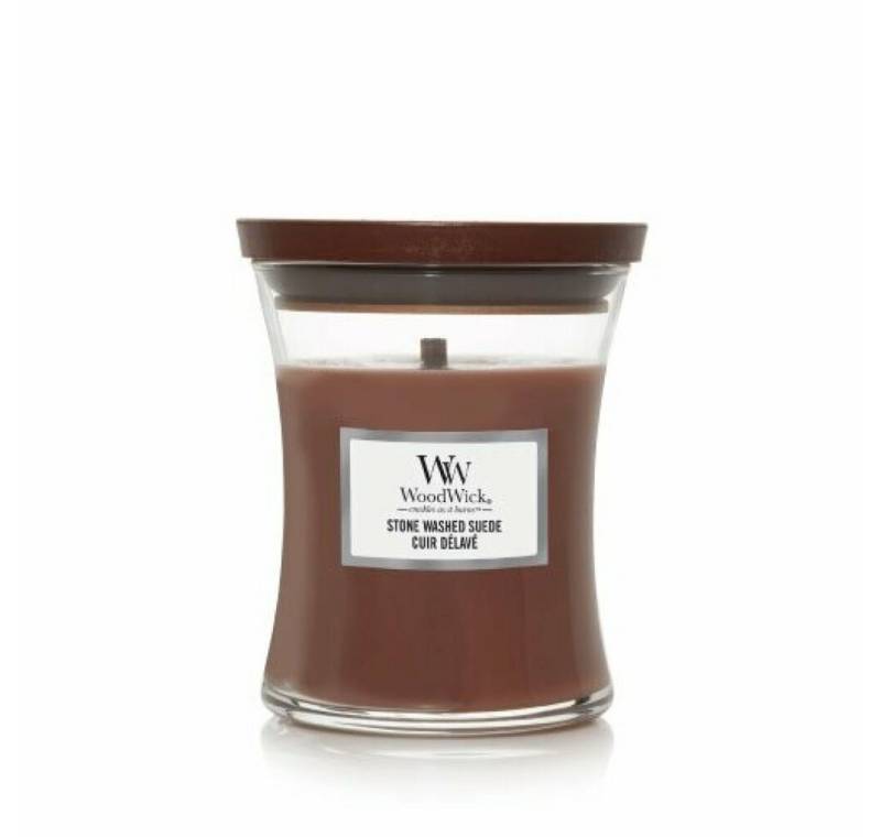 Woodwick Duftkerze Stone Washed Suede Duftkerze 275 g Woodwick Duftkerze Stone Washed Suede Duftkerze 275 g von Woodwick