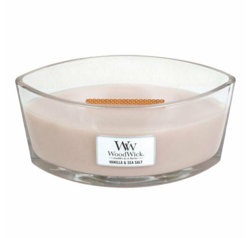 Woodwick Duftkerze Vanille &Meersalz Duftkerze 453,6 g von Woodwick
