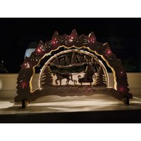 Schwibbogen "Heiliger Abend" von WoodyWoodDE