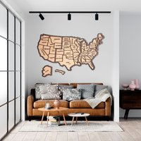 Korktafel Usa Push Pin Reise Karte Für Paare Geschenke, Holz Vereinigte Staaten Beziehung Personalisierte Korktafel, Hochzeit Geschenke von WoodyWoodUA