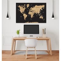 Weltkarte Wandbild Aus Holz, Pinnwandkarte, Personalisierte Reisekarte, Über Dem Bett Dekor Kork Weltkarte, Wohnung 3D Weltkarte Wandbild Aus Holz, Pinnwandkarte, Personalisierte Reisekarte, Über Dem Bett Dekor Kork Weltkarte, Wohnung 3D von WoodyWoodUA