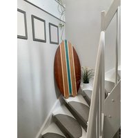 Deko Surfboard, Dekoration Surfbrett 120x60cm Board, Holz Vintage Surf Beach Style Deko Surfboard, Dekoration Surfbrett 120x60cm Board, Holz Vintage Surf Beach Style von Woodybalance