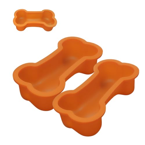 Kuchenform aus 100 % Silikon – Knochenform – Ideal für Kuchen, Kekse, Süßigkeiten, Seife, Kerzen und andere Kreationen – geeignet für Ofen und Mikrowelle von Woofy French