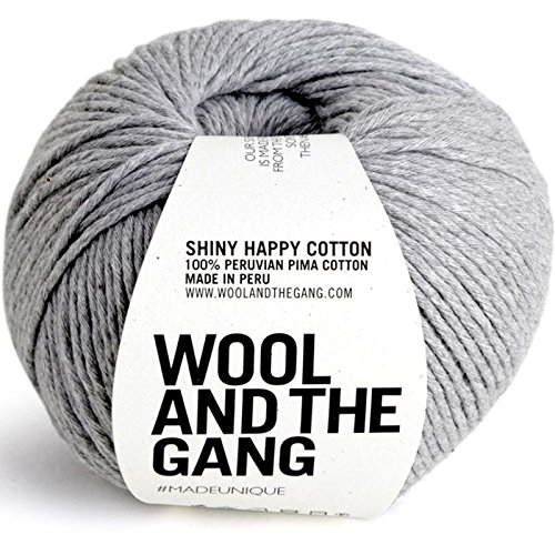 Wool and the Gang Shiny Happy Cotton 45 Jog Grau von Wool and the Gang