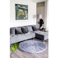 Handgestrickter Wollteppich Aus Merinowolle Handgestrickter Wollteppich Aus Merinowolle von WoolArtDesign