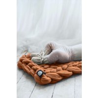 Neugeborenen Decke, Babydecke, Foto Prop, Baby Gestrickte Muttertagsgeschenk von WoolArtDesign