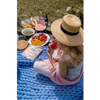 Super Weiche Bio Merino Wolle Grobstrick Decke - Perfekt Für Gemütliche Nächte, Einweihungsgeschenk von WoolArtDesign