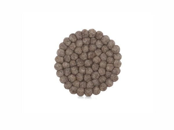 WoolFit handgefilzte Untersetzer für Getränke aus Filzkugeln WoolFit handgefilzte Untersetzer für Getränke aus Filzkugeln von WoolFit