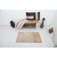 2x3 Fußmatte, Teppich Für Den Eingangsbereich, 60x90, Türkiser Mini Teppich, Wollteppich, Vintage Fußmatte, 2681 2x3 Fußmatte, Teppich Für Den Eingangsbereich, 60x90, Türkiser Mini Teppich, Wollteppich, Vintage Fußmatte, 2681 von WoolRugsTR