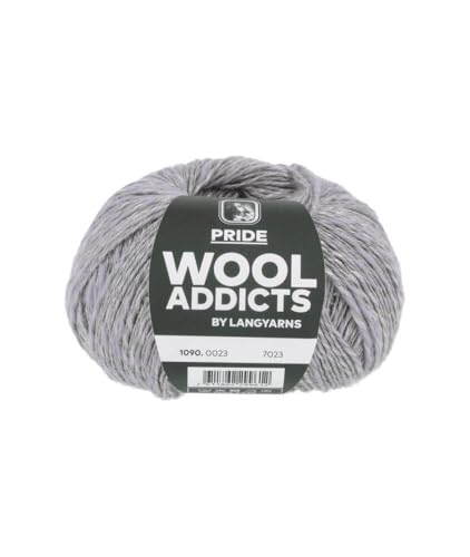 Wooladdicts by Lang Yarns 100 g Pride Fb.23 grau 280m / 100 g von Butterfly