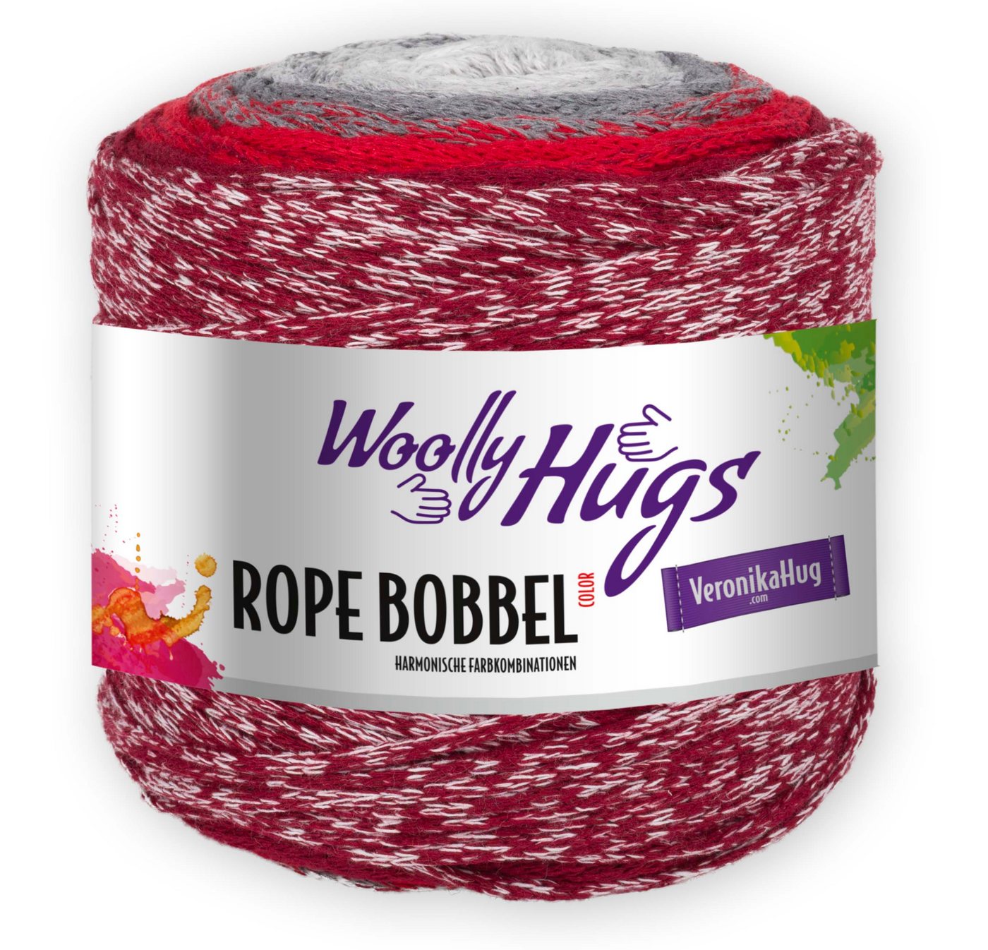 Woolly Hugs NEU!!! 250g Woolly Hugs "Rope Bobbel" Effektgarn, 210,00 m, Seil-Garn von Woolly Hugs
