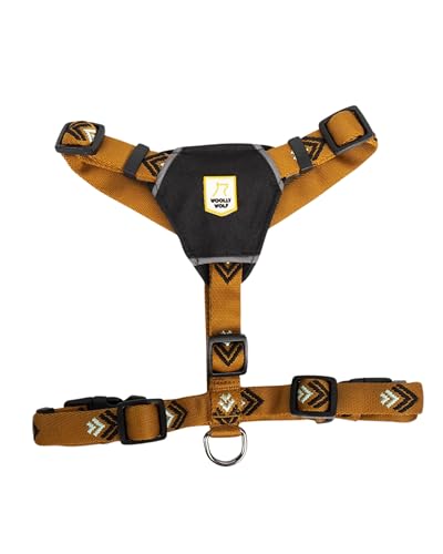 Woolly Wolf Sea to Summit Dog Harness M - Hundegeschirr für mittelgroße Hunde aus recyceltem Polyester, Verstellbar für perfekte Passform, Reflektoren für erhöhte Sichtbarkeit Woolly Wolf Sea to Summit Dog Harness M - Hundegeschirr für mittelgroße Hunde aus recyceltem Polyester, Verstellbar für perfekte Passform, Reflektoren für erhöhte Sichtbarkeit von Woolly Wolf