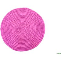 Rosa Teppich, Runder Handgefertigter Bodenteppich, Weicher Wollteppich, Einweihungsgeschenk, 40-300 cm Rosa Teppich, Runder Handgefertigter Bodenteppich, Weicher Wollteppich, Einweihungsgeschenk, 40-300 cm von WoollyFelts