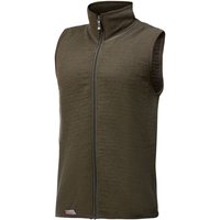 Woolpower Vest 400 Strickweste / Merino Weste Pine Green Größe L von Woolpower