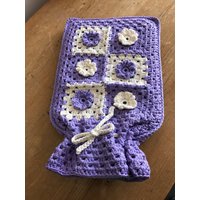 2L Wärmflasche Mit Vintage Style Abnehmbar Häkeln Baumwollbezug von WoolyFlamingo