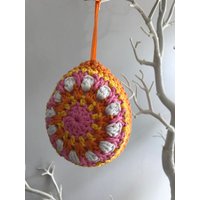 Multi Farbige Dekorative Ei-Dekorative Osterei von WoolyFlamingo