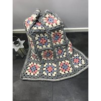 Super Chunky Häkeln Werfen-Häkeln Decke-Knie Decke-Runde Gan-Wohnzimmer Dekor-Schlafzimmer Dekor von WoolyFlamingo