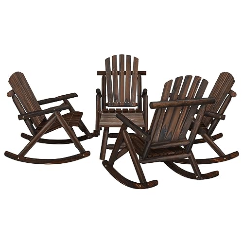 Woonisher 5-TLG. Garten-Lounge-Set Massivholz Fichte Rattan gartenmöbel Set Woonisher 5-TLG. Garten-Lounge-Set Massivholz Fichte Rattan gartenmöbel Set von Woonisher