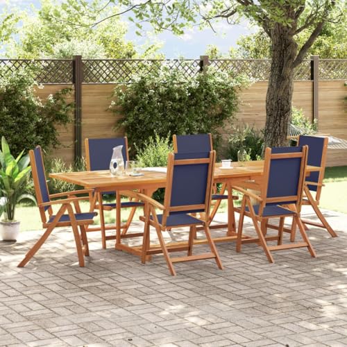 Woonisher 7-TLG. Garten-Essgruppe Massivholz Akazie und Rattan gartenmöbel Set Woonisher 7-TLG. Garten-Essgruppe Massivholz Akazie und Rattan gartenmöbel Set von Woonisher